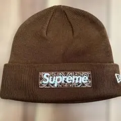 Supreme New Era Box Logo beanieバンダナ ニット帽