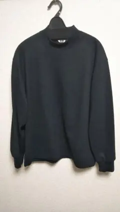 ユニクロ UNIQLO UブラッシュドジャージーモックネックTシャツ