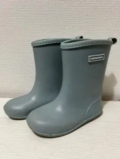 ブリーズ　長靴　17㎝　くすみグリーン