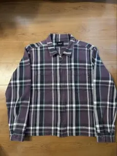 【美品】Huf Worldwide ハフ チェック柄 長袖ジャケットのサムネイル