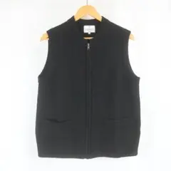 美品 VINTAGE GOTAIRIKU メルトン ウール ジップ ニットベスト
