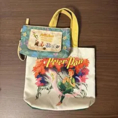 ピーターパン ネバーランドアドベンチャー スーベニア おてふきキャリー バッグ