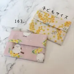 【163】ミニサイズ　ポケットティッシュケース　２個セット