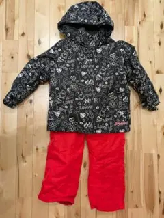 140 キッズ スキーウェア スノボーウエア 上下セット