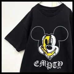 ミッキーマウスtシャツ にこちゃん スマイル パロディtシャツ ディズニー