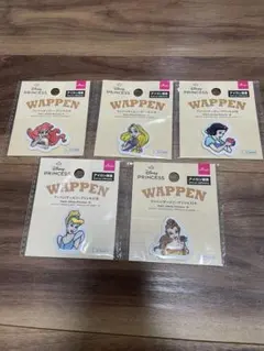 プリンセス 女の子 ワッペン まとめ ディズニー 入園 幼稚園 保育園 ベル