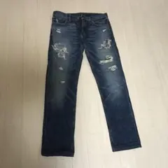 Levi's 511 ダメージ加工 デニムパンツ W30 L32