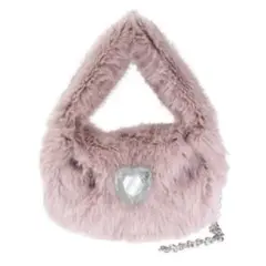 ✧PAMEOPOSE META HEART FUR BAG ピンク　PINKのサムネイル