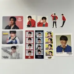 なにわ男子 長尾謙杜 クリアカード、フォトカード、ステッカー