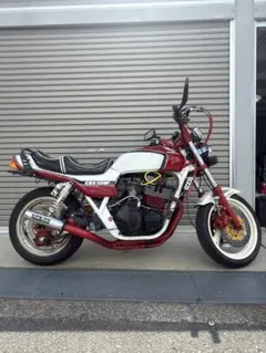 xjr400 ガニブレ　2-1のみ プリティー製 XJR400 4HM 極 タイプ3 4-2-1 マフラー メッキ