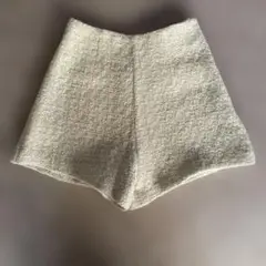 Darich ⭐️新品！ライトグリーン ツイード ショートパンツ