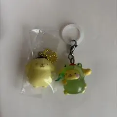 けろけろパーティめじるし　マスコットandグミ　ポムポムプリンセット