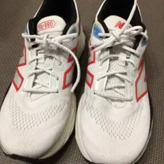 New Balance 880 ホワイト/レッド　26.5センチ