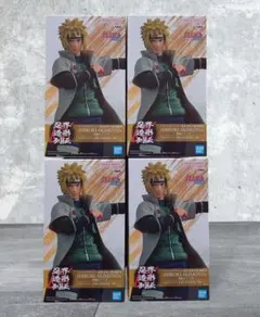 NARUTO ナルト 疾風伝 忍界造形列伝 波風ミナト フィギュア4体セット