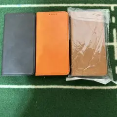 iPhone 15 ケース手帳 携帯 スマホ レザー調 2点セット