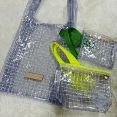 The Container Shop クリア トートバッグ 3点セットのサムネイル