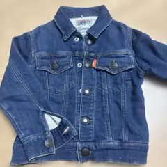 濃いデニムジャケット 110