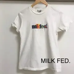 ア*ル様 MILK FED. ★ミルクフェド★ロゴTシャツ