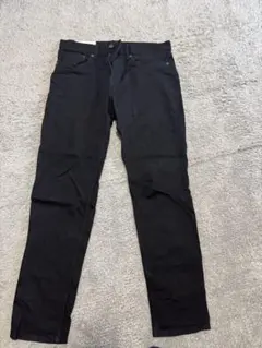 h&m ブラックデニムパンツ スリムフィット