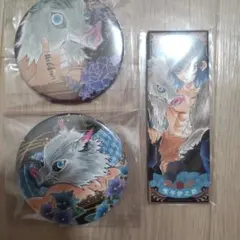 鬼滅の刃 伊之助 缶バッジ 原作絵柄
