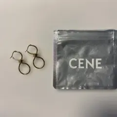 CENEゴールドピアス