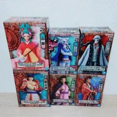 ワンピース グラメン ワノ国4種類セット ワンピース DXF グラメン ワノ国 麦わらの一味 GRANDLINE MEN