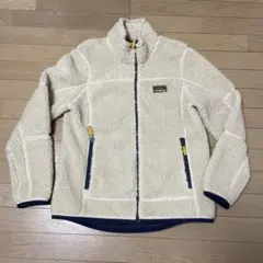 L.L.Bean フリースジャケット MED-REG クリーム
