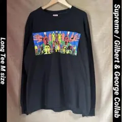 SUPREME シュプリーム　19SS ギルバート&ジョージ 長袖Tシャツ 黒
