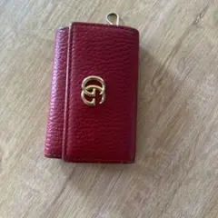 ソーホー】35 グッチ GUCCI レザー コインケース インターロッキング