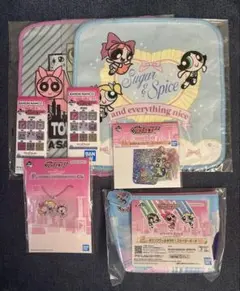 一番くじ　パワパフガールズ G賞H賞E賞F賞5点セット