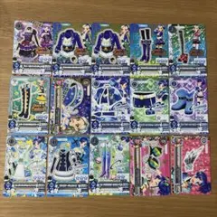 アイカツ　カード　ダンスフュージョン　フューチャリングガール　15枚セット