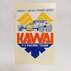 KAWAI F-1 METAL POWER SERIES ステッカー