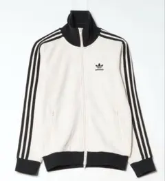 adidas ワッフル トラックジャケット 白