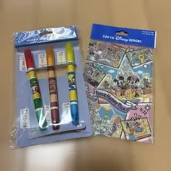 東京ディズニーリゾート マーカーセット ポストカード付き