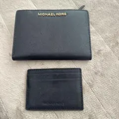 MICHAEL KORS 二つ折り財布とカードケースセット