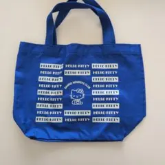 ハローキティ トートバッグ 青