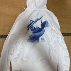 BLUE GIANT ジップアップパーカー ホワイト XL