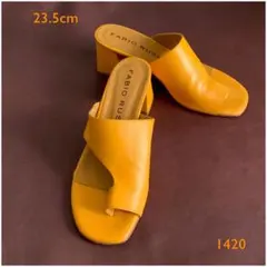 ファビオルスコーニ【23.5㎝位】サンダル☆クリーニングお手入れ済1420