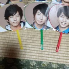 嵐　ライブ　「LOVE」ミニうちわ ６枚セット 新品未開封！