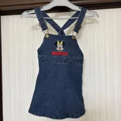 Disney ミニー デニム ジャンパースカート 90-95
