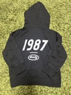 Mmig 1987 フード付きパーカー コットン100%