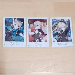 原神 リネ リネット フレミネ チェキ風カードまとめ売り