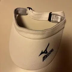 MIZUNO ミズノ サンバイザー ホワイトのサムネイル