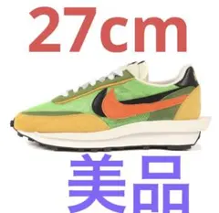 美品 NIKE sacai BV0073-300 27cm ナイキ グリーン