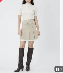FRAY.ID×pierre cardin シャツレイヤードタックスカートのサムネイル