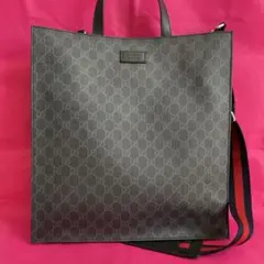 【数回使用】GUCCI グッチ GGスプリーム 2Wayトートバッグ　※箱・袋付