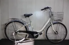 中古 27㌅5段変速Panasonic電動アシスト自転車 8.9Ah4点灯大阪 - メルカリ