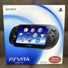 【中古美品】PSVITA PCH-1100 クリスタルブラック 付属品完備