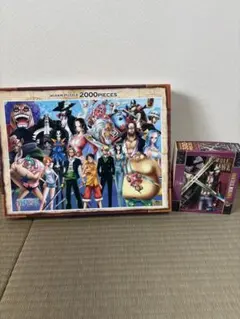 ワンピース 2年後に!!!2000ピースパズル ＆ ミホーク 300ピースパズルのサムネイル