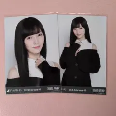 乃木坂４６　生写真　池田瑛紗　モノトーン